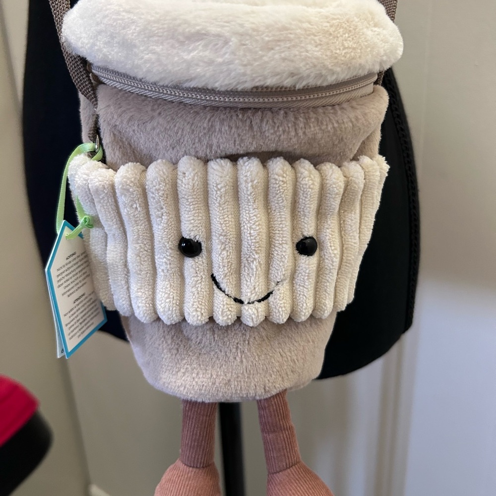 JELLY CAT COFFEE TO GO CROSSBODY BAG
